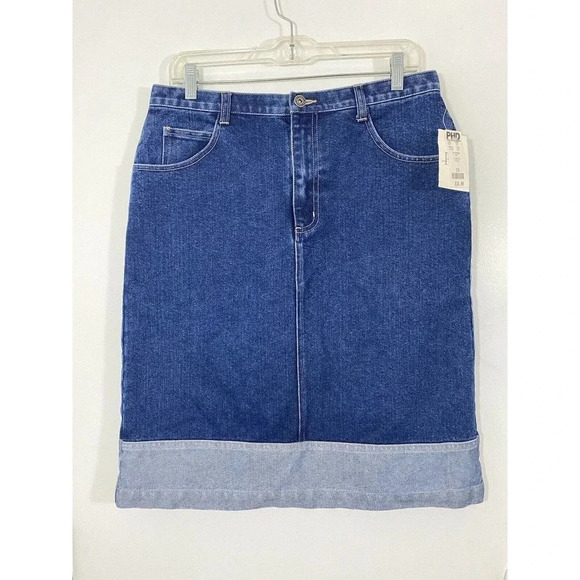 Paul Harris Dresses & Skirts - Paul Harris Design PHD women Denim Skirt Size 10